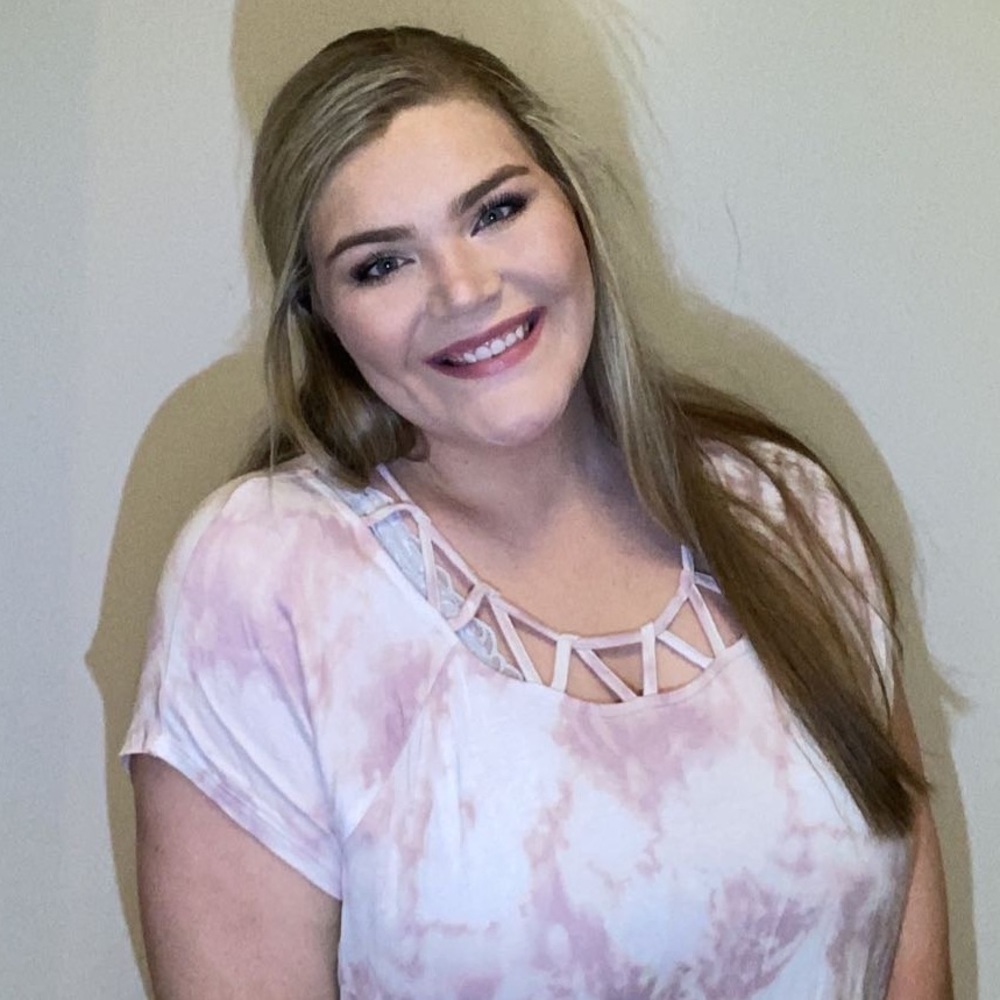 Pink and Cream Tie Dye Shirt